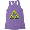 triforce illusion zelda Racerback Tank