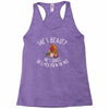 she's beauty she' grace t shirt chicken farm Racerback Tank