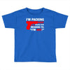 packing heat   i'm hot Toddler T-shirt