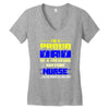 proud dad nurse Women's V-Neck T-Shirt