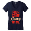 pour some gravy on me Women's V-Neck T-Shirt