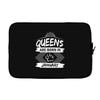 Queens Are Born In January Laptop sleeve