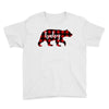 baby christmas bear Youth Tee