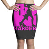 run harder gym workout Pencil Skirts