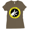 kurupt fm throw up your k's Ladies Fitted T-Shirt