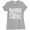 spoilt Ladies Fitted T-Shirt