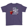 it's a christmas movies and hot chocolate kind of day Youth Tee