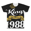 kings are born in 1988 All Over Men's T-shirt