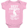 Best Friend Great Dane Baby Bodysuit