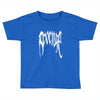 XXXTENTACION Revenge Kill white logo Toddler T-shirt