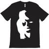 sax player lady face optical illusion T-Shirt