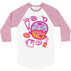 donut ghost baking 3/4 Sleeve Shirt