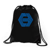 action film logo cannon Drawstring Bags
