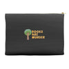 books are murder Accessory Pouches