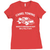 camel towing Ladies Fitted T-Shirt