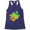 pre computers Racerback Tank