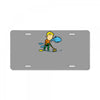 part time job   aquarium License Plate