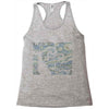 ascii night Racerback Tank