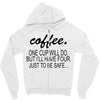coffee one cuo will do Zipper Hoodie