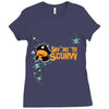 say no to scurvy Ladies Fitted T-Shirt