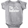 the rodfather   mens funny fishing Baby Onesie