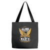 All Men Are Created Equal But Only The Best Are Born In Marc Tote Bags