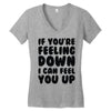 new rude birthday present Women's V-Neck T-Shirt