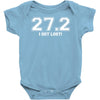 27 i got lost Baby Onesie