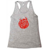 red means scary Racerback Tank