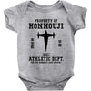 Property Of Honnouji Athletics Dept. Baby Onesie