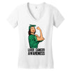liver cancer awareness can do it Women's V-Neck T-Shirt