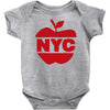 nyc big apple Baby Onesie