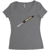 knife Women's Triblend Scoop T-shirt
