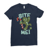 ugly christmas Ladies Fitted T-Shirt
