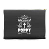I Am One Blessed Poppy Accessory Pouches
