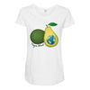 vegan world Maternity Scoop Neck T-shirt