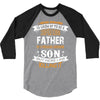 Super Cool Father Of A Freaking Awesome Son 3/4 Sleeve Shirt