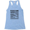 black king nutrition facts Racerback Tank