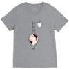 Peek a Boo with Pocket Baby Girl V-Neck Tee