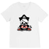 pirate panda V-Neck Tee