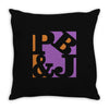 pb&amp;j vectorized Throw Pillow