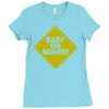 baby on board Ladies Fitted T-Shirt