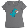 everyone loves marshmallow Women's Triblend Scoop T-shirt