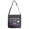 I Love Someone with Gynecologic Cancer to The Moon and Back Adjustable Strap Totes