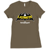 laziness is my superpower Ladies Fitted T-Shirt
