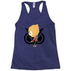 funny black gamming Racerback Tank