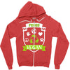 vegan pride! Zipper Hoodie