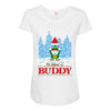 the legend of buddy Maternity Scoop Neck T-shirt