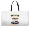 Super Cool Grandson Of A Freaking Awesome Grammy Weekender Totes