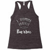 l homme parfait est barbu Racerback Tank
